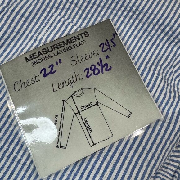 Brooks Brothers Button Down  White blue striped Dress Shirt size medium The Orig - Picture 8 of 8